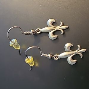 - Fleur-de-lis Earrings